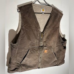 Carhartt Sherpa lined vest